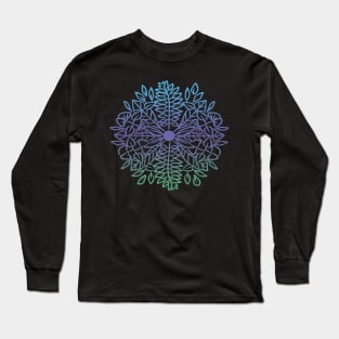 Mandala art drawing for gift Long Sleeve T-Shirt